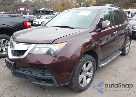 2010 Acura Mdx Advance Package from USA, damaged, VIN 2HNYD2H70AH506410